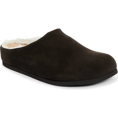 COMMON PROJECTS COMMON PROJECTS SUEDE & GENUINE SHEARLING CLOG