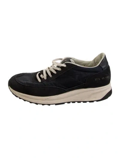 Pre-owned Common Projects Suede Athletic Sneakers In Grey