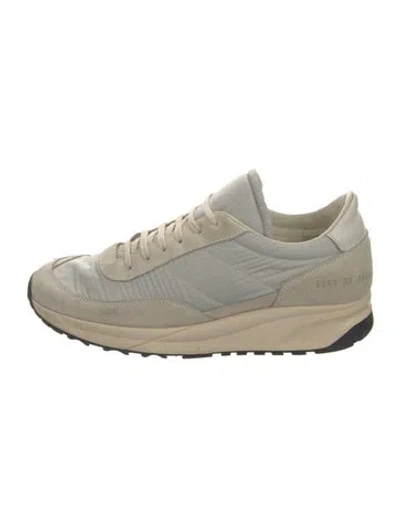 Pre-owned Common Projects Suede Athletic Sneakers In Neutral