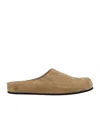 Common Projects Logo Flat Mules In Multi