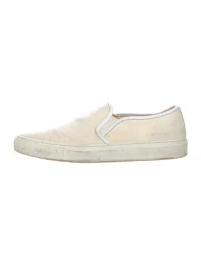 Pre-owned Common Projects Suede Espadrilles In Neutral