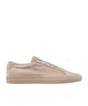 Common Projects Suede-leather Low-top Sneakers In Neutral