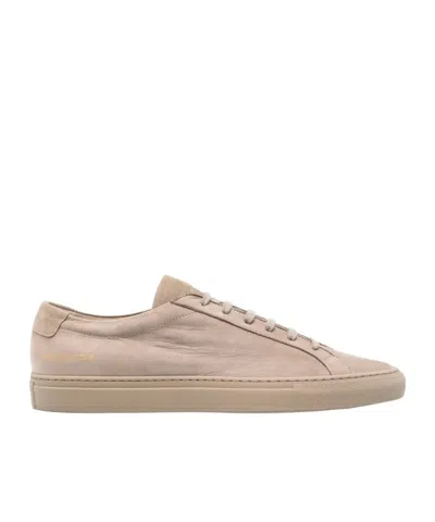 COMMON PROJECTS SUEDE-LEATHER LOW-TOP SNEAKERS