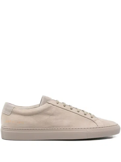 COMMON PROJECTS SUEDE LEATHER SNEAKERS