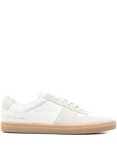 Common Projects Suede Leather Sneakers In White