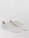 Common Projects Suede Low Profile Sneakers With Rubber Sole In Multi