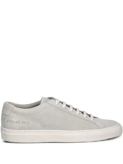 Common Projects Suede Low-top Trainers In Gray