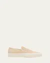 Common Projects Woman By  Woman Sneakers Beige Size 6 Leather In Nude