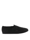 Common Projects Suede Slippers In Black