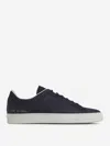 Common Projects Men's Retro Suede Low-top Sneakers In Blue