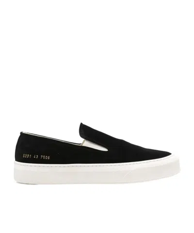Common Projects Suede Sneakers In White