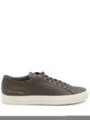 Common Projects Gray Summer Achilles Sneakers In Brown