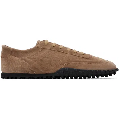 Common Projects Tan Minimal Runner Seventy Sneakers In Tan 1302