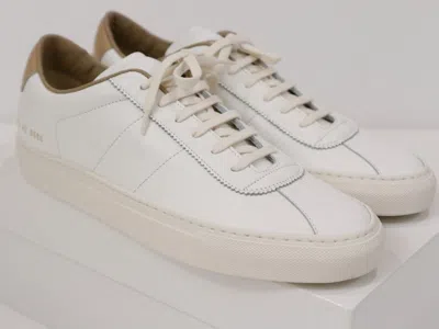 Pre-owned Common Projects Tennis 70 White Leather 42 Eu