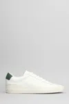Common Projects Tennis Classic Sneakers In White Leather In White