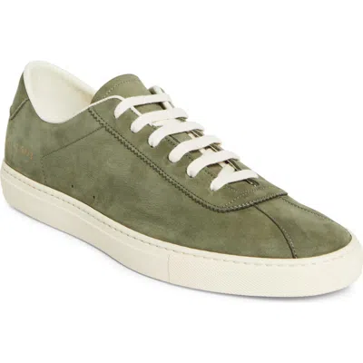 Common Projects Tennis Low Top Sneaker In Green