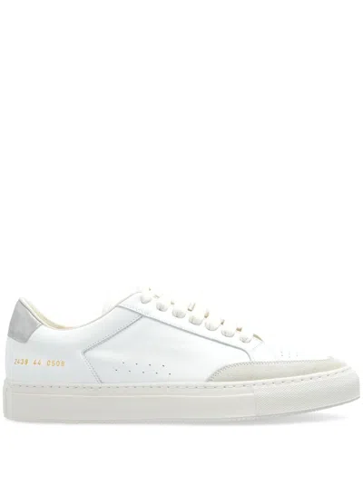 Common Projects Tennis Pro White Leather Sneakers