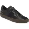 Common Projects Black Tennis Trainer Sneakers In Black