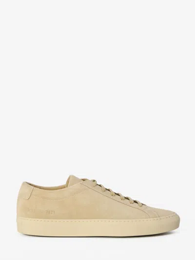 Common Projects Tonal Achilles Sneakers In Beige