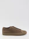 Common Projects Tonal Achilles Sneakers In Brown