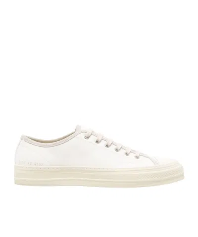 Common Projects Tournament Canvas Sneakers In White