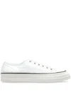 Common Projects White Tournament Low Sneakers In Off White 4102