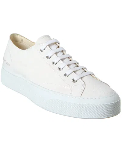 Common Projects Tournament Low Canvas Sneaker In White
