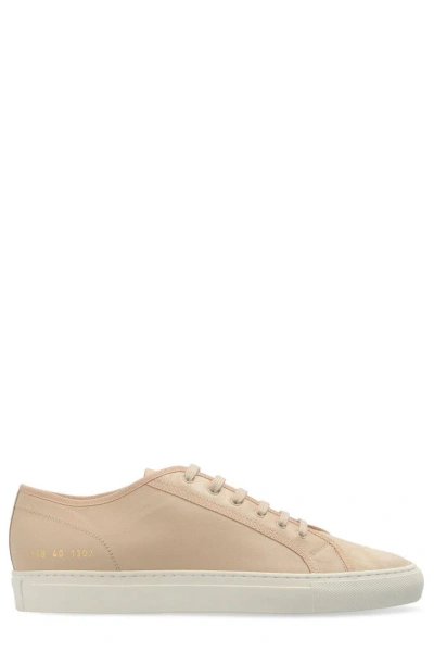 Common Projects Tournament Low-top Sneakers In Beige