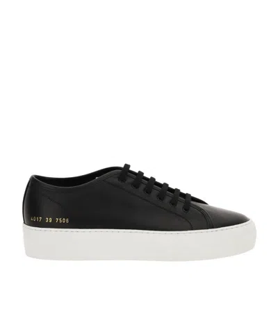 Common Projects Tournament Low-top Sneakers In Black