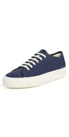 Common Projects Tournament Sneakers In Canvas Navy In Blue