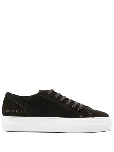 Common Projects Tournament Super Sneakers In Brown