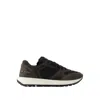 COMMON PROJECTS TRACK 76 SNEAKERS - LEATHER - DARK GREY