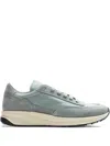Common Projects Track 80 Lace-up Suede Sneakers In Green