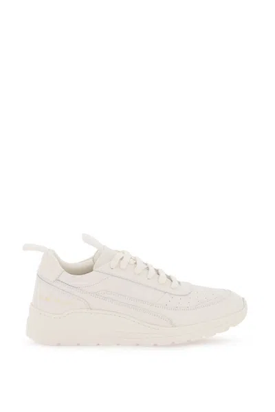Common Projects Track 90 皮质运动鞋 In Neutrals