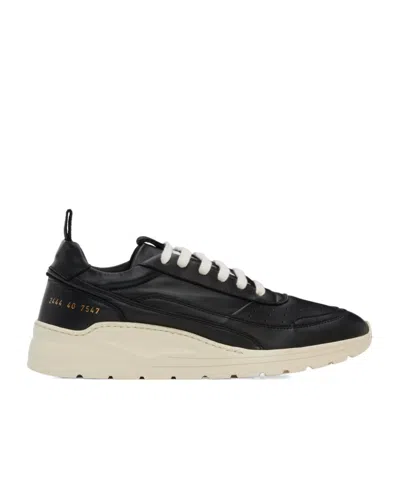 Common Projects Track 90 Sneakers In Black