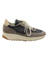 Common Projects Track Classic Low Top Sneakers In Grey Suede In Grey