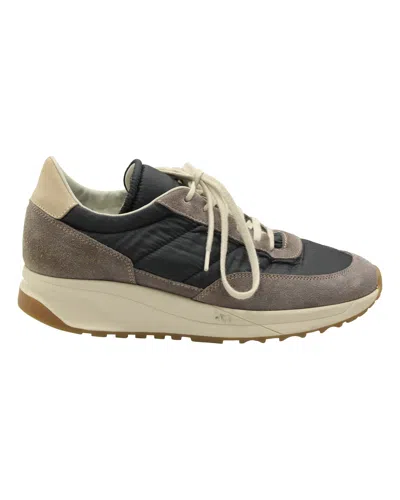 Common Projects Track Classic Low Top Sneakers In Grey Suede