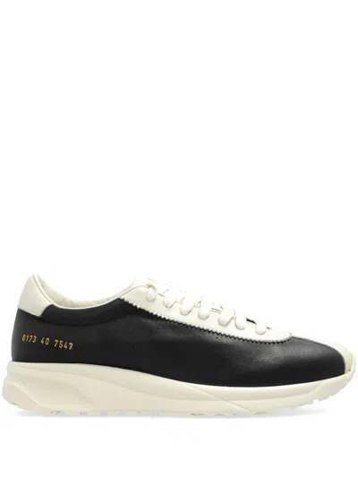 Common Projects Track Euro Trainers In Black