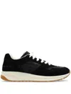 Common Projects Suede Nylon Track Sneakers In Black