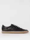 Common Projects Bball Suede-trimmed Leather Sneakers In Black