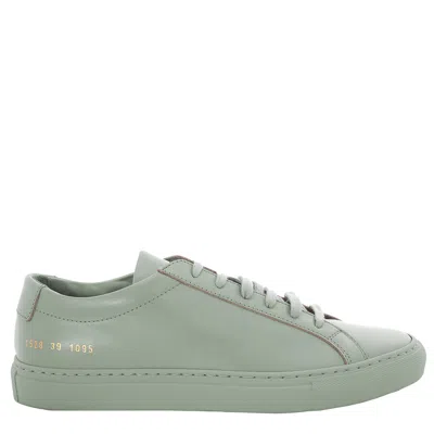 COMMON PROJECTS COMMON PROJECTS VINTAGE GREEN ORIGINAL ACHILLES LOW TOP SNEAKERS