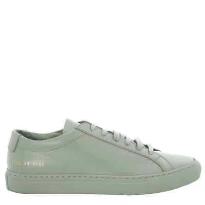 Pre-owned Common Projects Vintage Green Original Achilles Low Top Sneakers, Brand Size 39