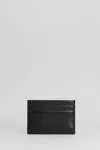 COMMON PROJECTS WALLET IN BLACK LEATHER