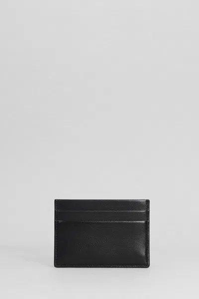 COMMON PROJECTS WALLET IN BLACK LEATHER