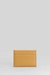 Common Projects Wallet In Camel Leather In Burgundy