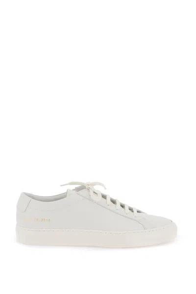 Common Projects Original Achilles Leather Sneakers In White