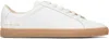 Common Projects White Achilles Low Profile Sneakers In White