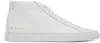 COMMON PROJECTS WHITE ACHILLES MID SNEAKERS