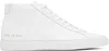 COMMON PROJECTS WHITE ACHILLES MID SNEAKERS