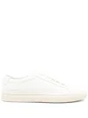 Common Projects Almond Toe Low-top Sneakers With Flat Rubber Sole
